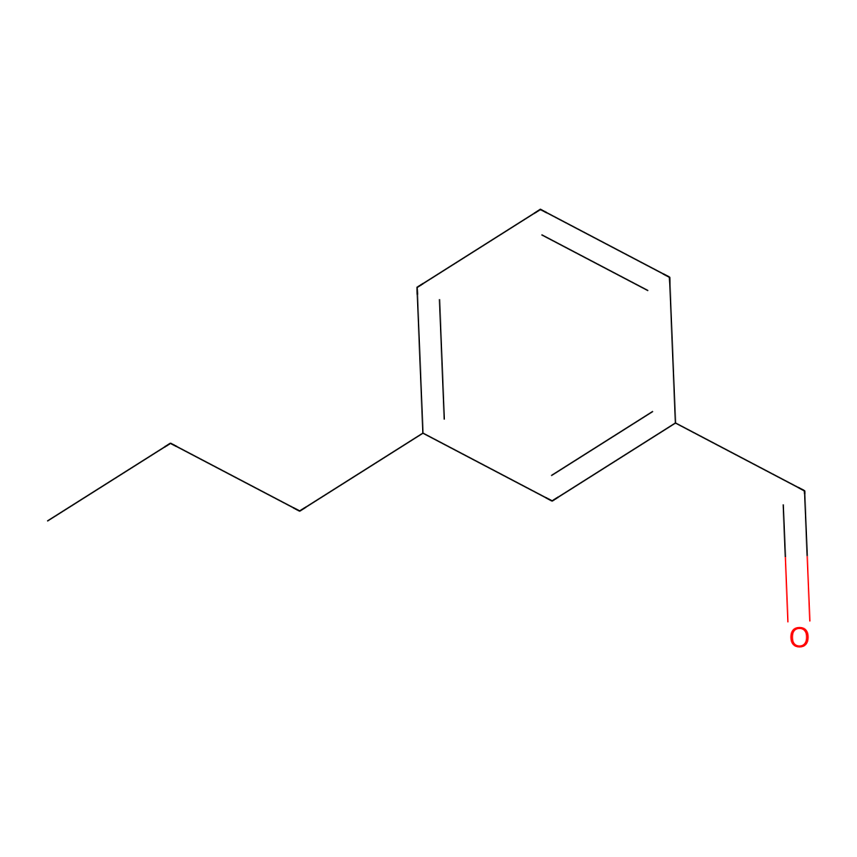 3-Propylbenzaldehyde molecular structure, CAS 103528-31-0