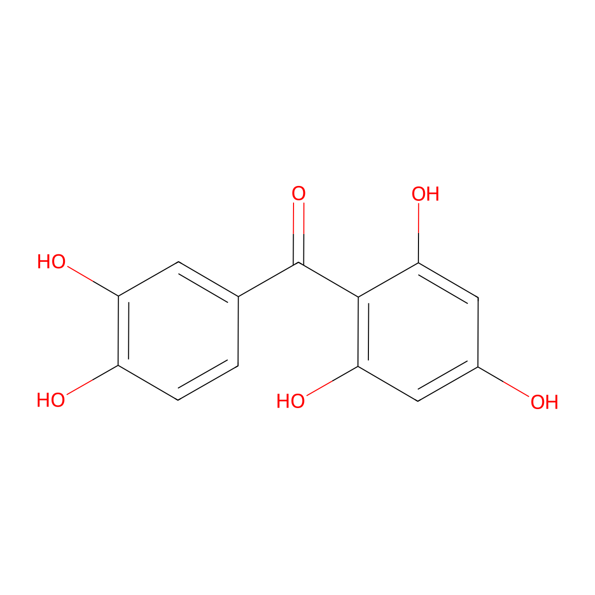 Maclurin molecular structure, CAS 103530-99-0
