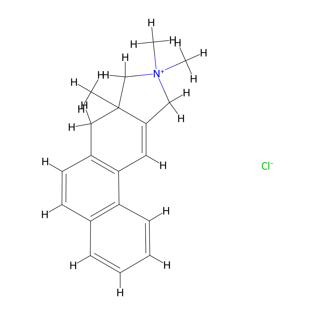 C19H22ClN molecular structure, CAS 1035366-71-2