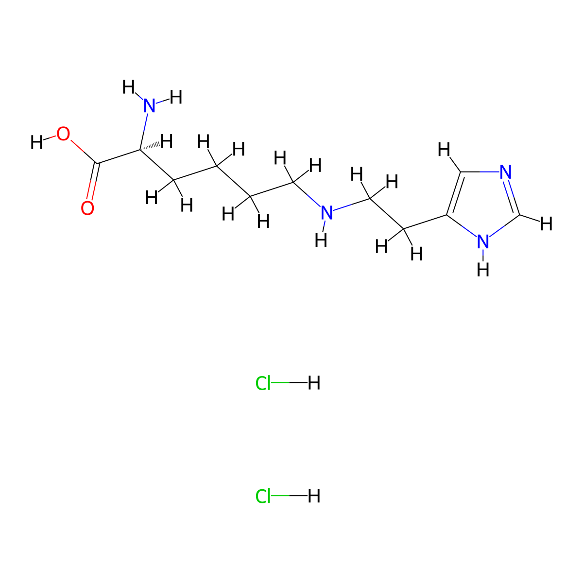 Gizzerosine HCl molecular structure, CAS 103548-49-8