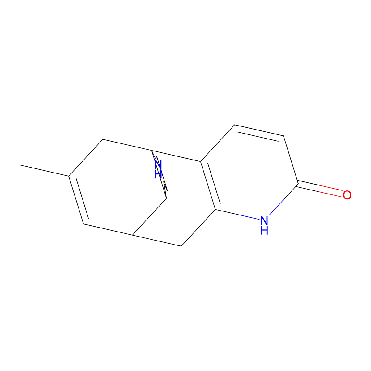 Huperzine B molecular structure, CAS 103548-82-9