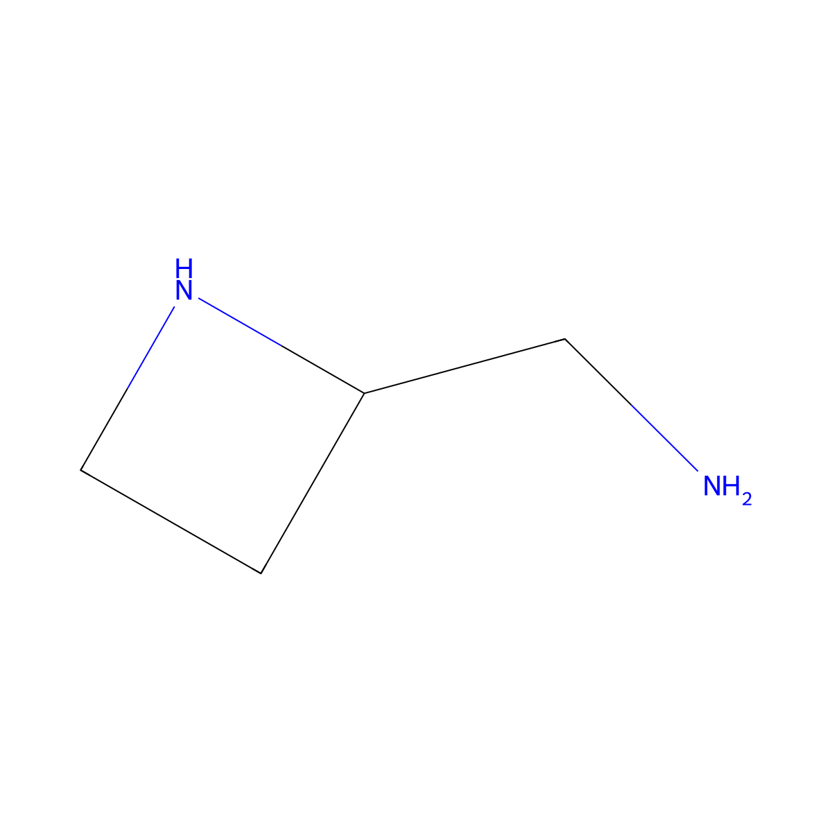 (Azetidin-2-yl)methanamine molecular structure, CAS 103550-76-1