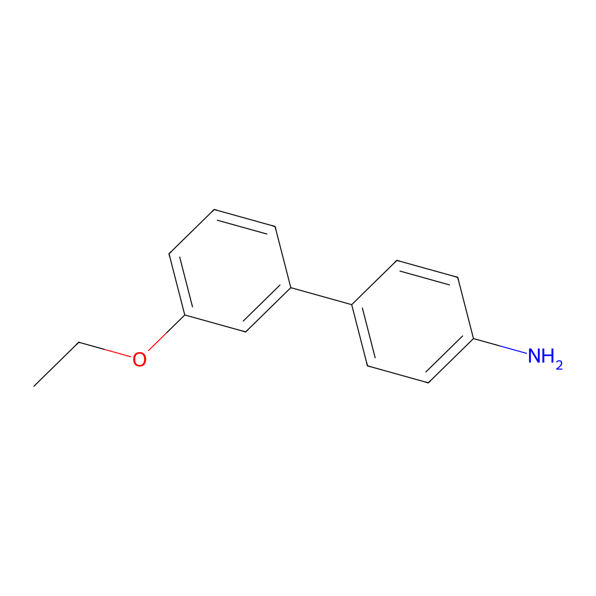 3'-Ethoxy-[1,1'-biphenyl]-4-amine molecular structure, CAS 1035689-81-6