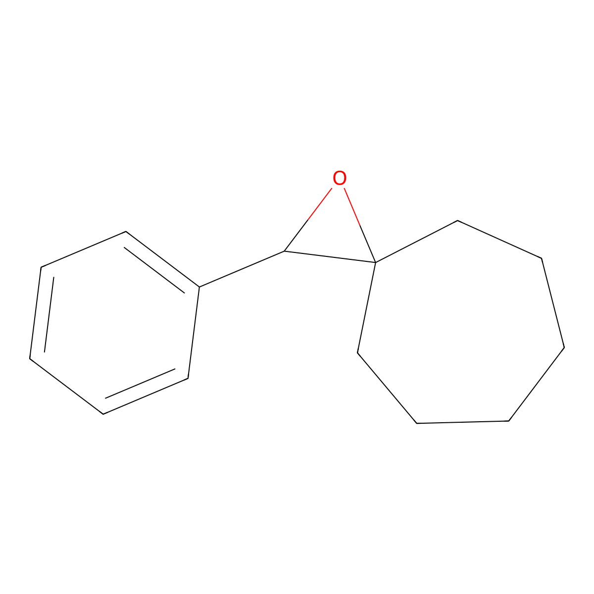 2-Phenyl-1-oxaspiro[2.6]nonane molecular structure, CAS 1035818-86-0