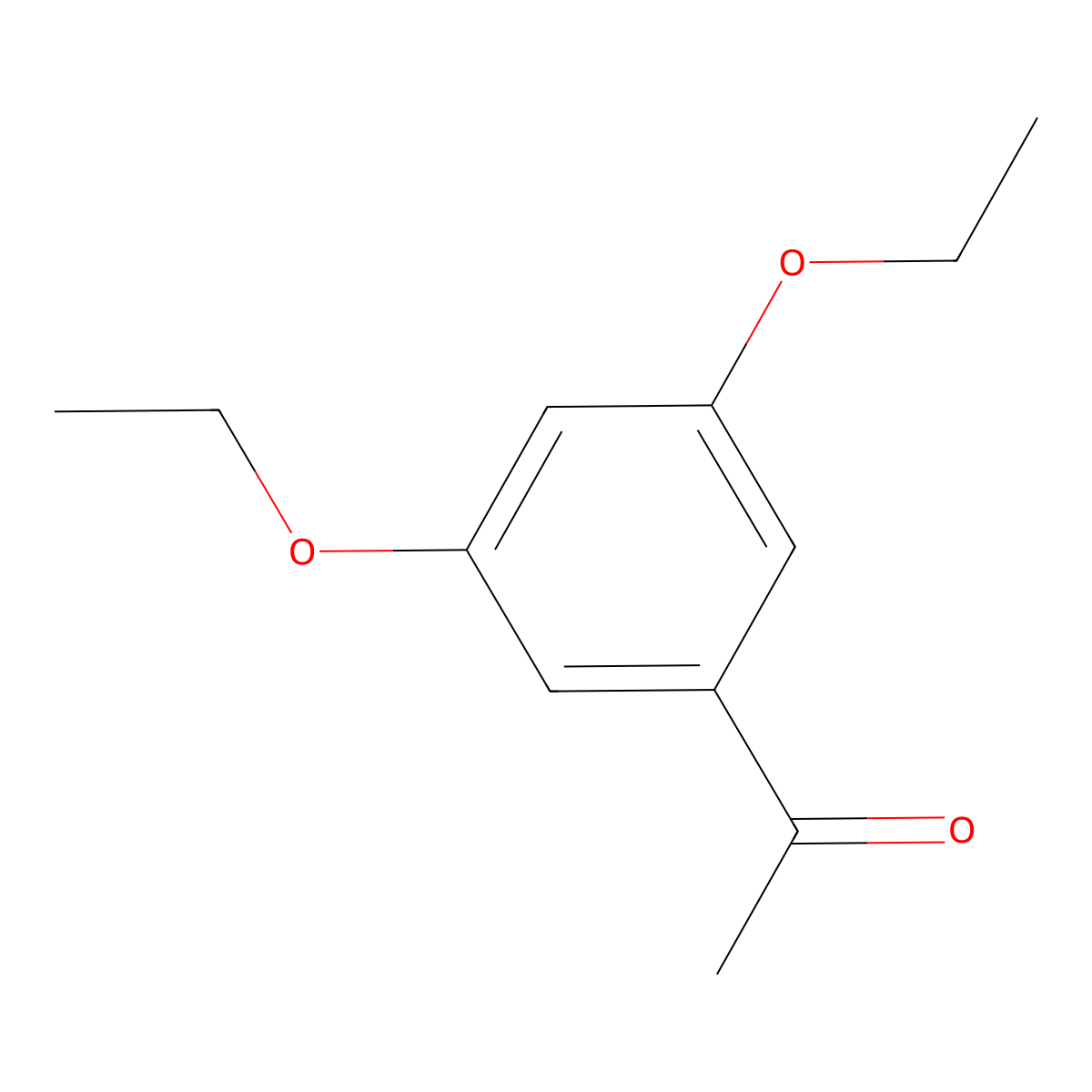 1-(3,5-Diethoxyphenyl)ethanone molecular structure, CAS 103604-53-1
