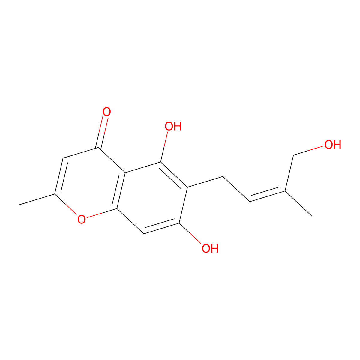 Cnidimol A molecular structure, CAS 103629-80-7