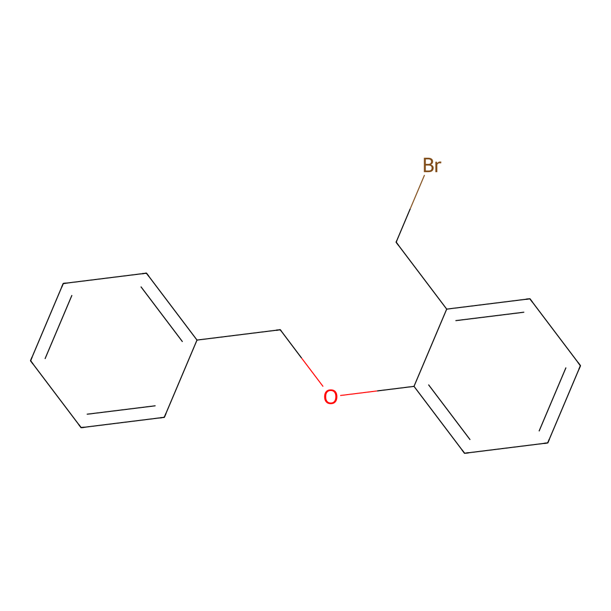 2-Benzyloxybenzylbromide molecular structure, CAS 103633-30-3