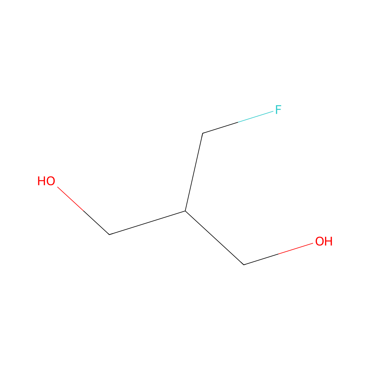 2-(Fluoromethyl)propane-1,3-diol molecular structure, CAS 1036393-01-7