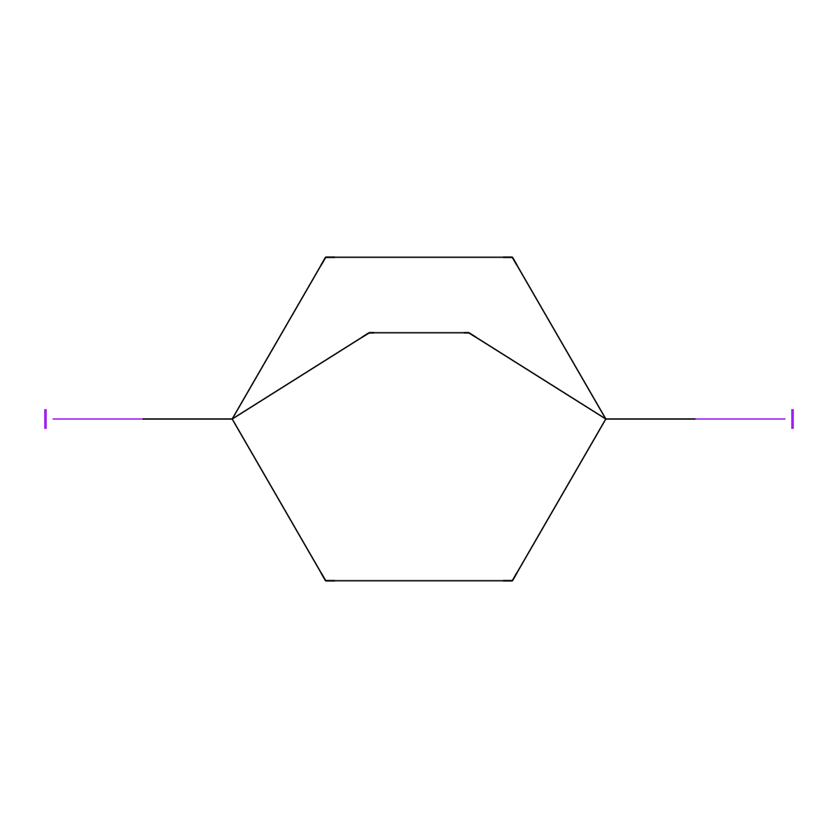 1,4-Diiodobicyclo[2.2.2]octane molecular structure, CAS 10364-05-3