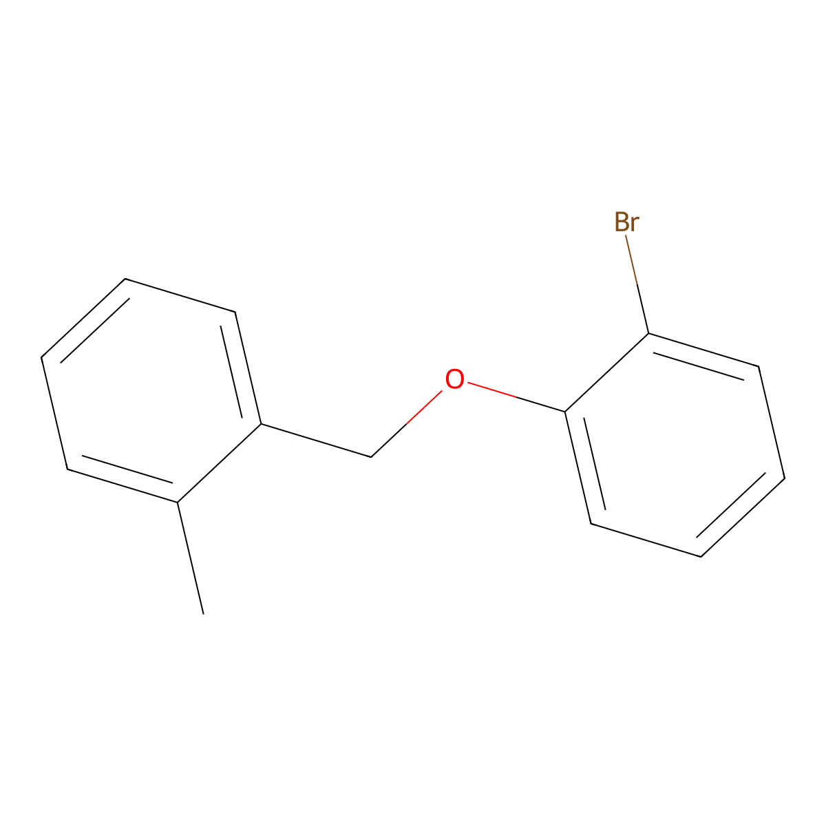 2-Bromophenyl-(2-methylbenzyl)ether molecular structure, CAS 1036479-52-3