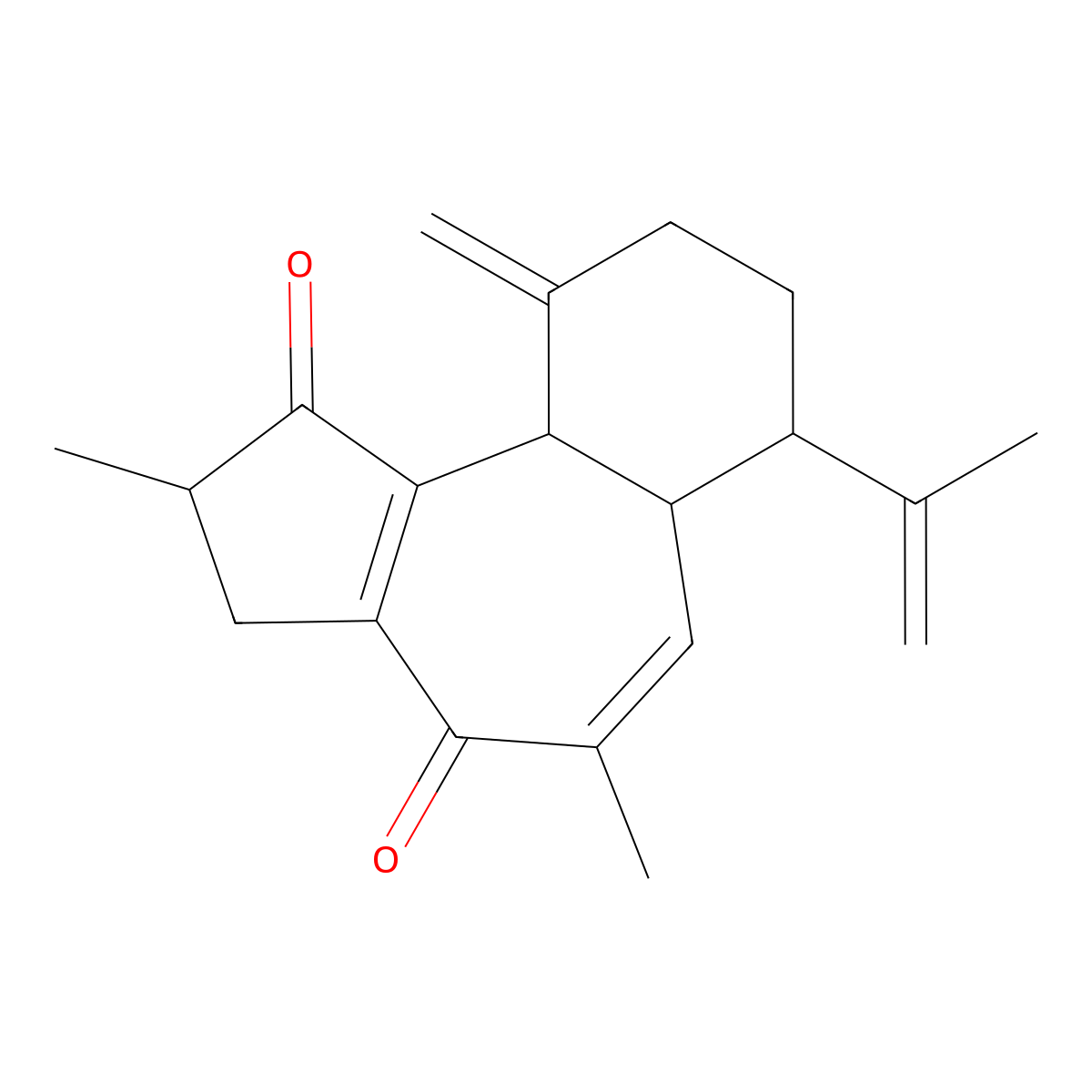 Curcusone B molecular structure, CAS 103667-52-3