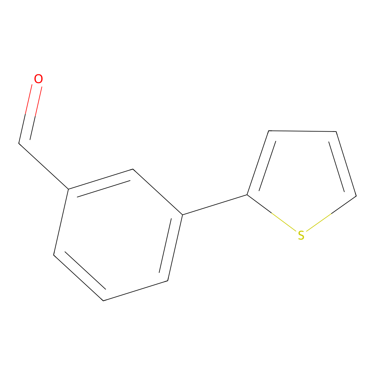 3-(2-Thienyl)benzaldehyde molecular structure, CAS 103668-99-1