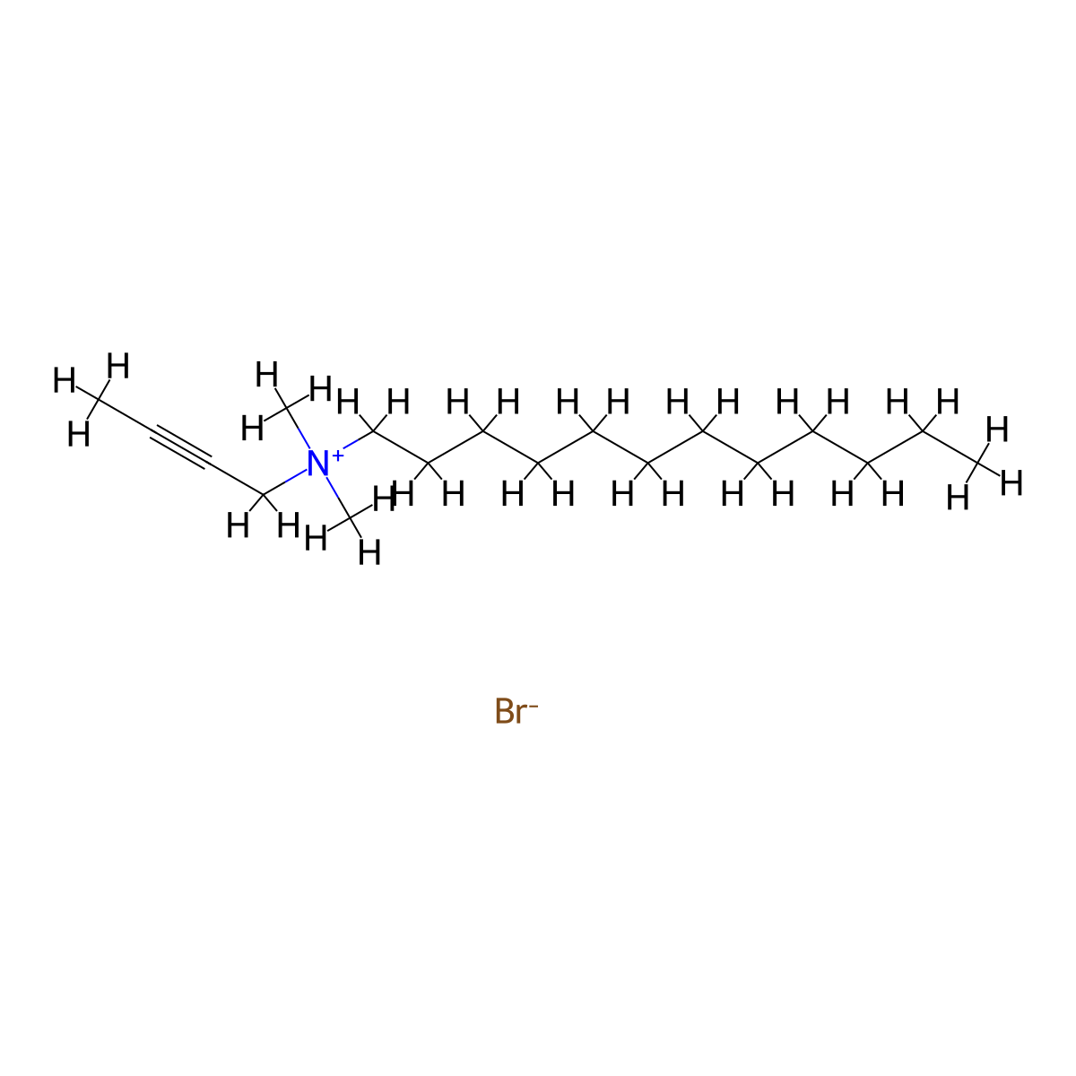 C18H36BrN molecular structure, CAS 1036708-16-3