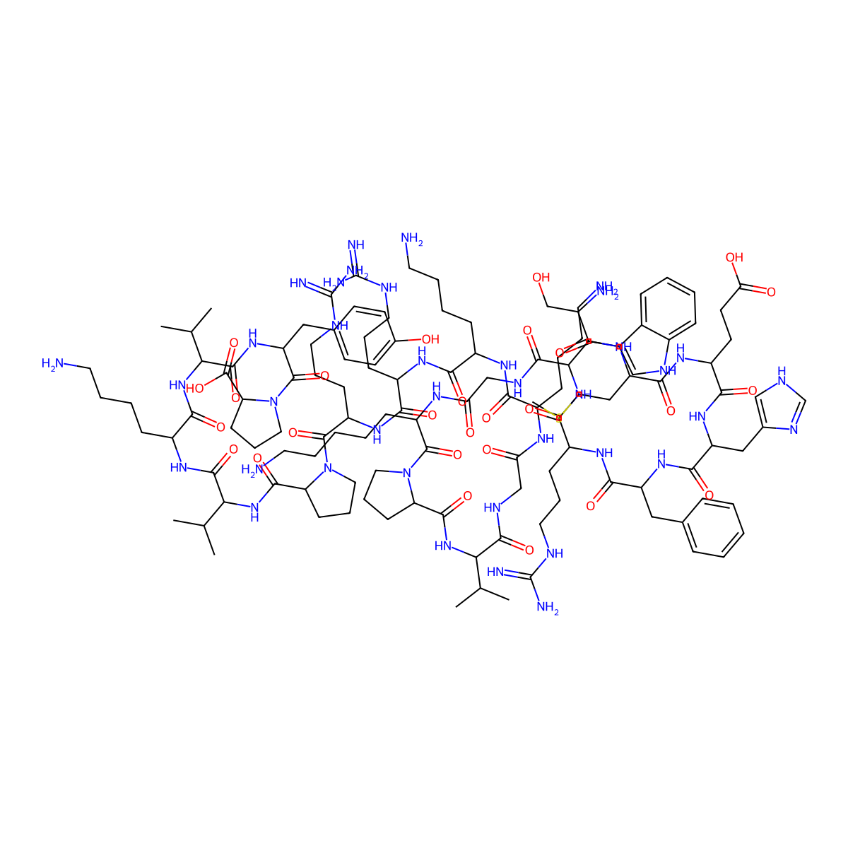 ACTH (3-24) (human, bovine, rat) molecular structure, CAS 1036763-00-4