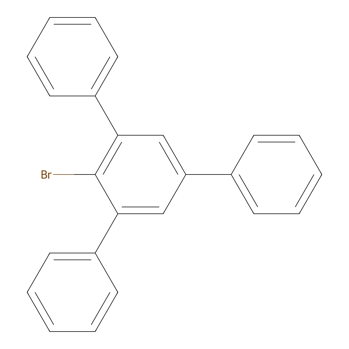 2'-Bromo-5'-phenyl-1,1':3',1''-terphenyl molecular structure, CAS 10368-73-7