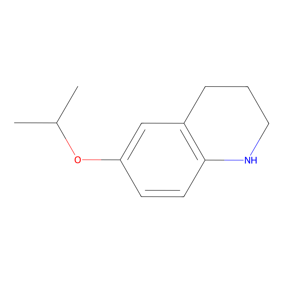 6-(Propan-2-yloxy)-1,2,3,4-tetrahydroquinoline molecular structure, CAS 1037163-65-7