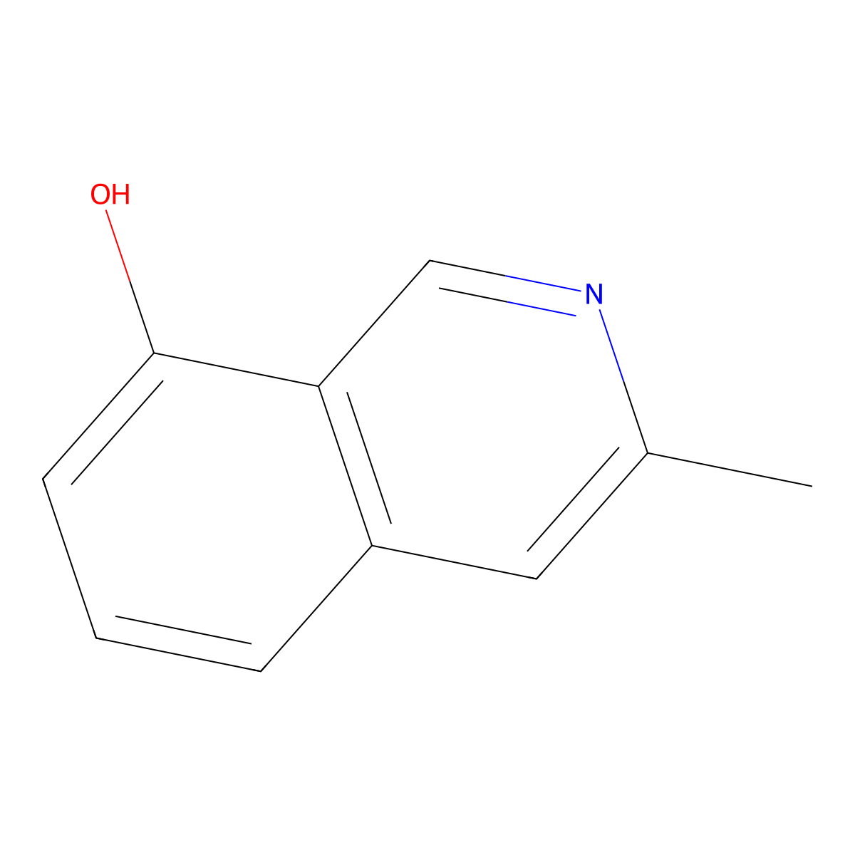 3-Methylisoquinolin-8-ol molecular structure, CAS 1037219-67-2