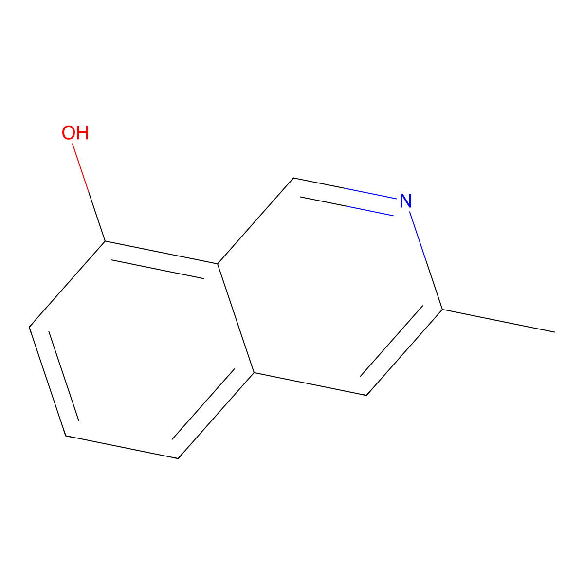 3-Methylisoquinolin-8-ol molecular structure, CAS 1037219-67-2