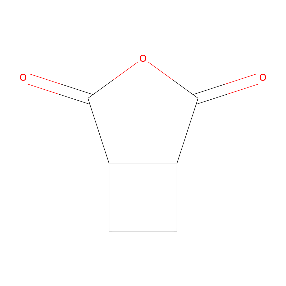 3-Oxabicyclo[3.2.0]hept-6-ene-2,4-dione molecular structure, CAS 10374-07-9