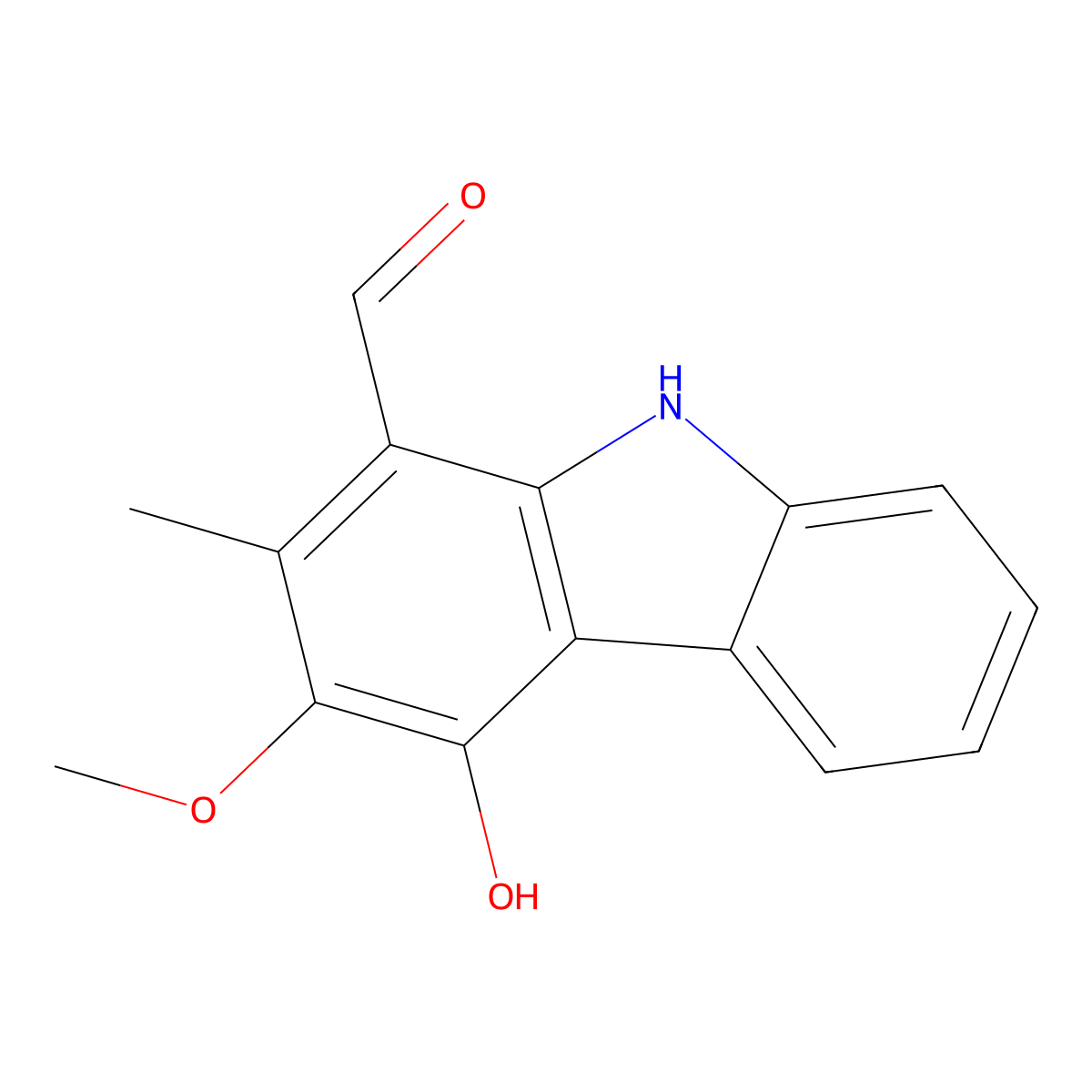 Carbazomycin E molecular structure, CAS 103744-20-3