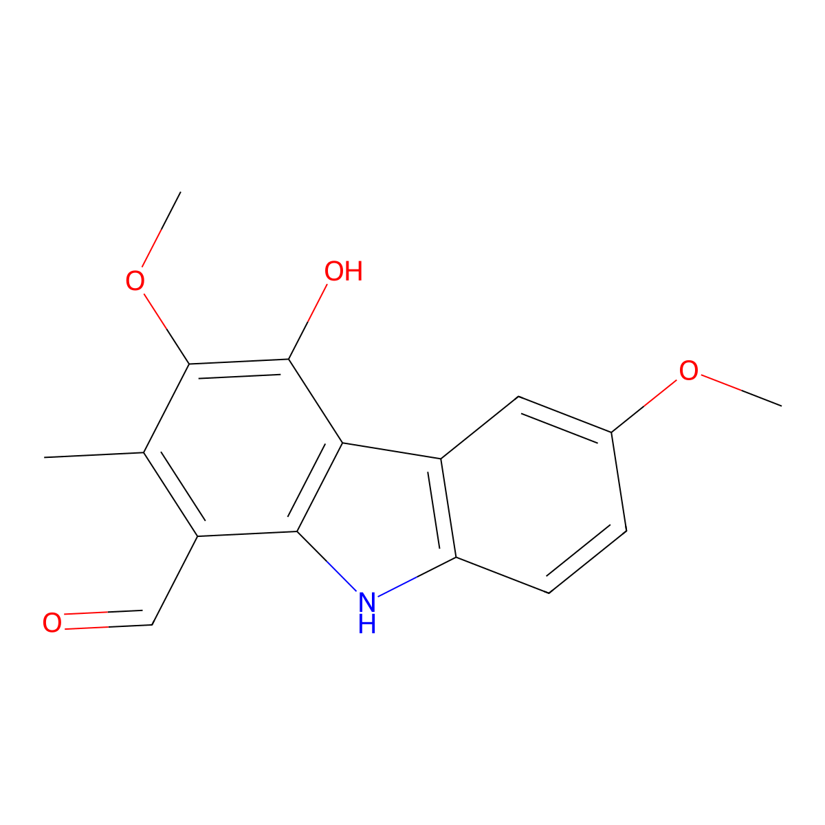 Carbazomycin F molecular structure, CAS 103744-21-4