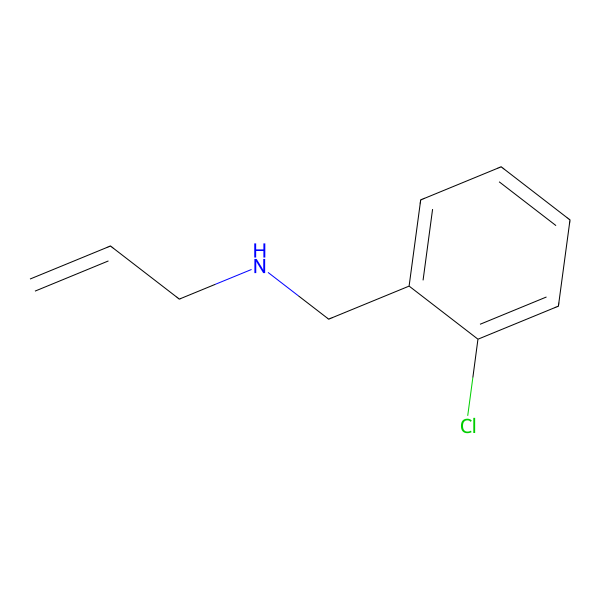 N-[(2-chlorophenyl)methyl]prop-2-en-1-amine molecular structure, CAS 103754-08-1