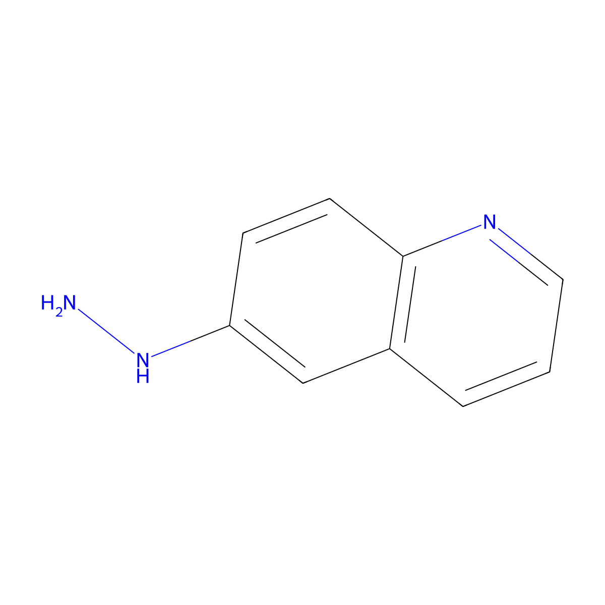 6-Hydrazinylquinoline molecular structure, CAS 103755-52-8