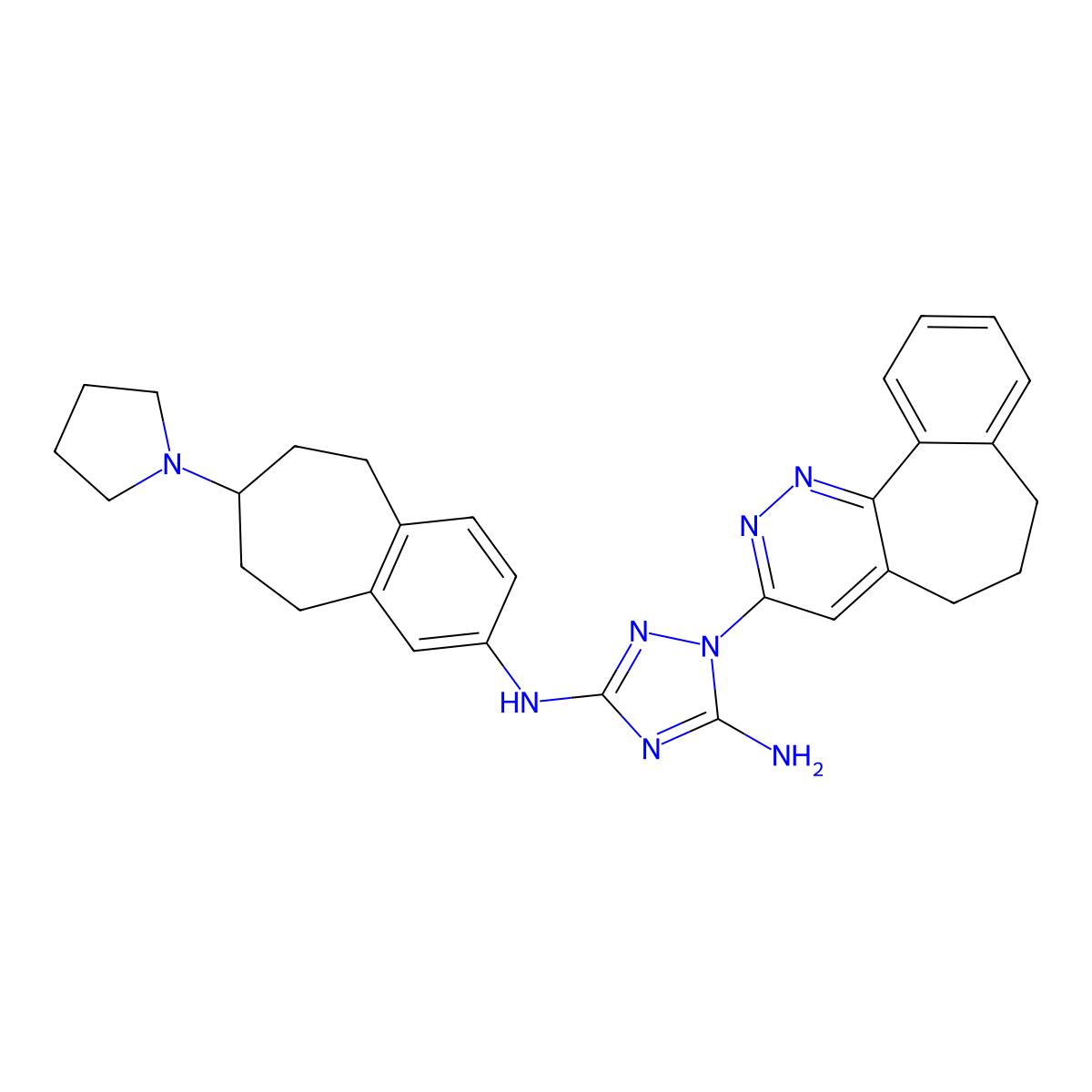 Bemcentinib molecular structure, CAS 1037624-75-1