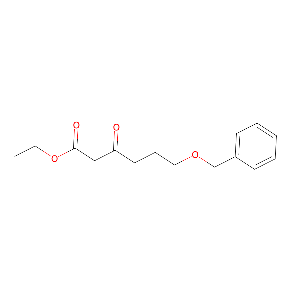 Ethyl 6-(benzyloxy)-3-oxohexanoate molecular structure, CAS 10378-08-2