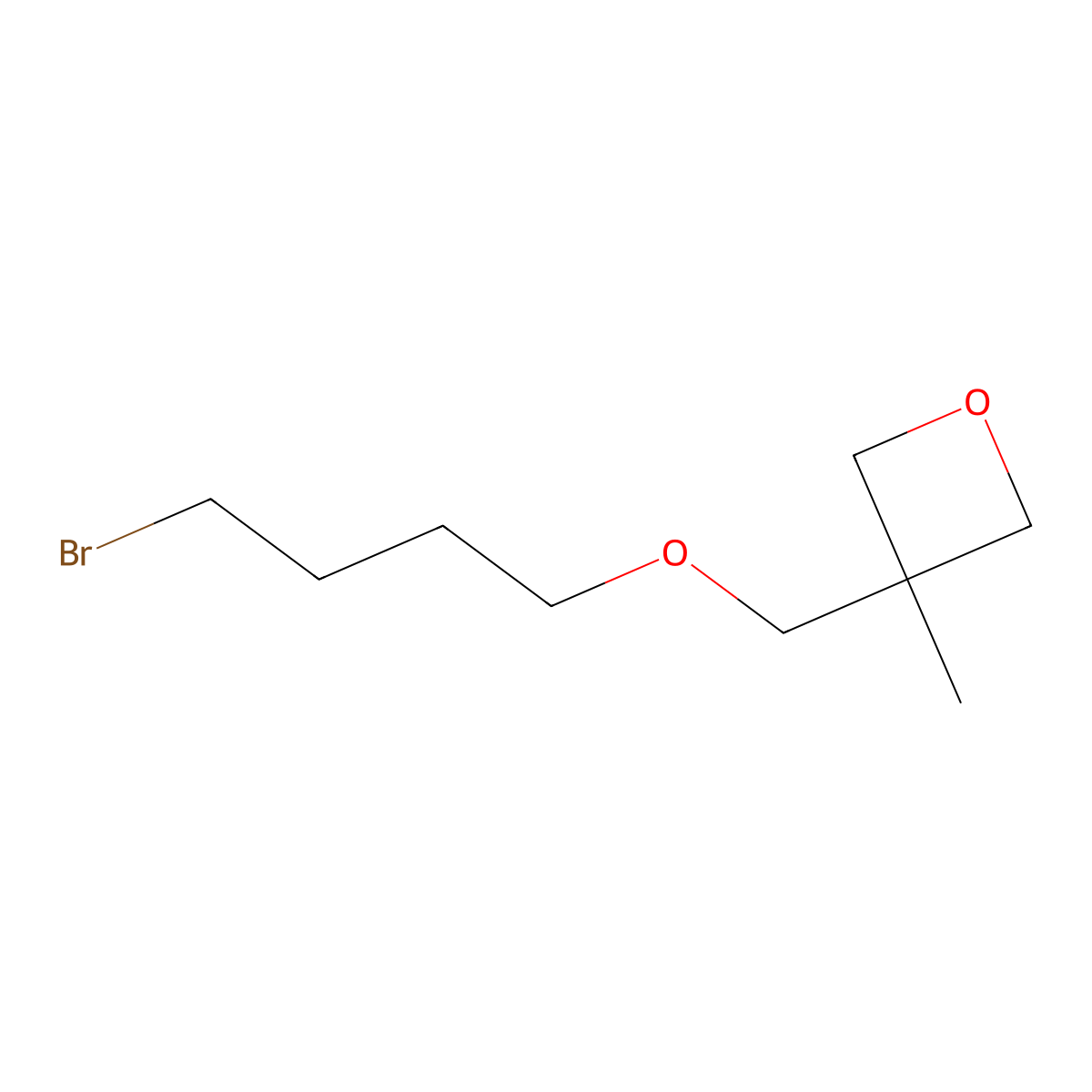 3-[(4-Bromobutoxy)methyl]-3-methyloxetane molecular structure, CAS 103781-33-5