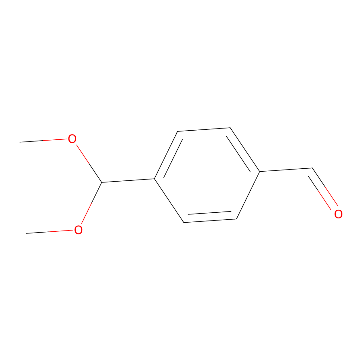 4-(Dimethoxymethyl)benzaldehyde molecular structure, CAS 103781-93-7