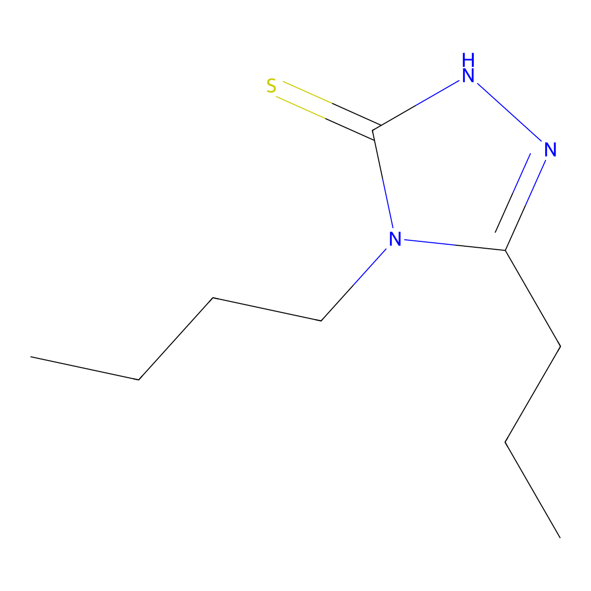 4-Butyl-5-propyl-4h-1,2,4-triazole-3-thiol molecular structure, CAS 1038359-91-9