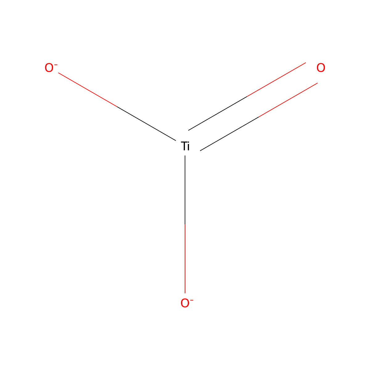 Dioxido(oxo)titanium molecular structure, CAS 103850-22-2