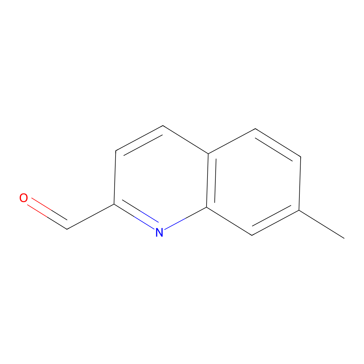 7-Methylquinoline-2-carbaldehyde molecular structure, CAS 103854-60-0