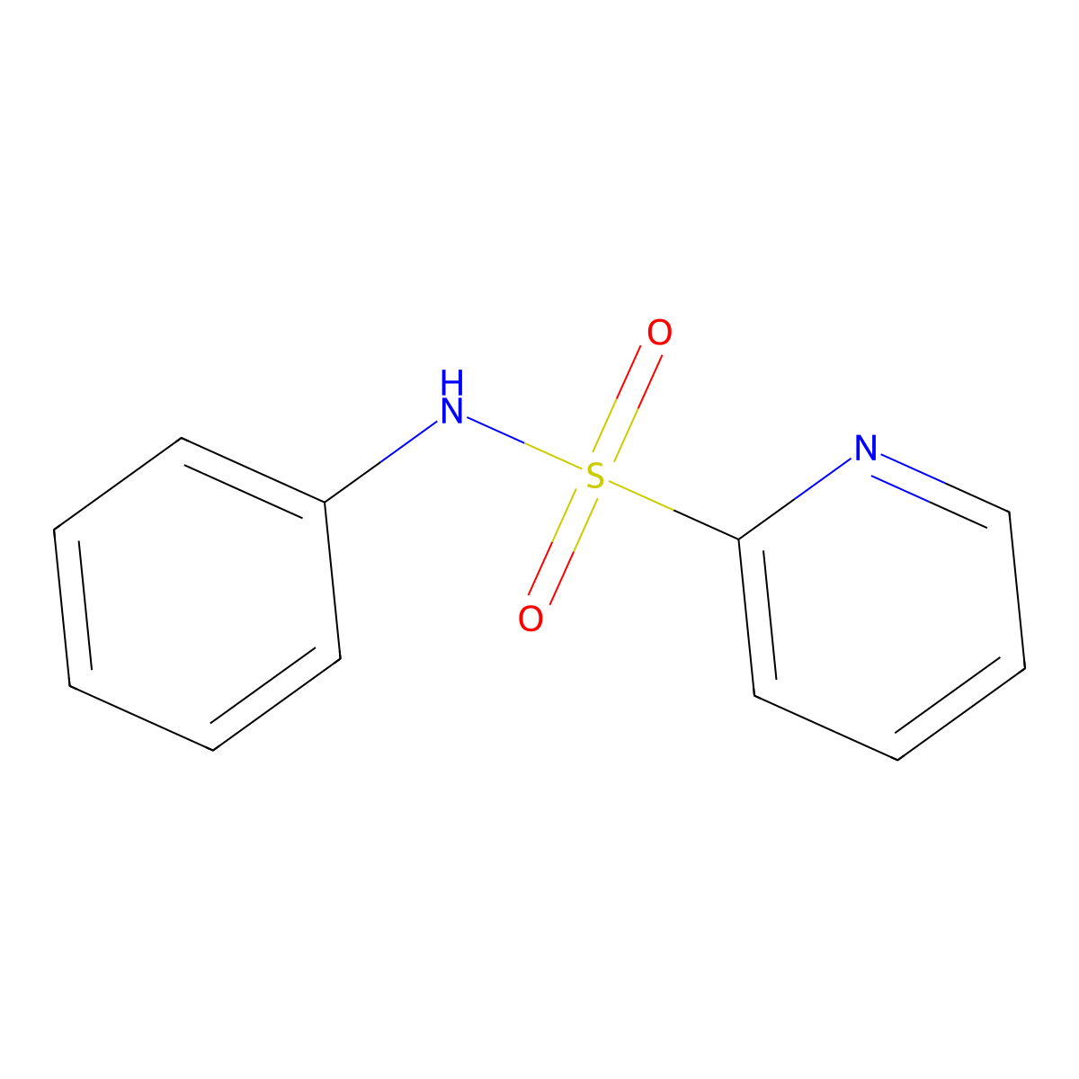 N-phenylpyridine-2-sulfonamide molecular structure, CAS 103863-00-9