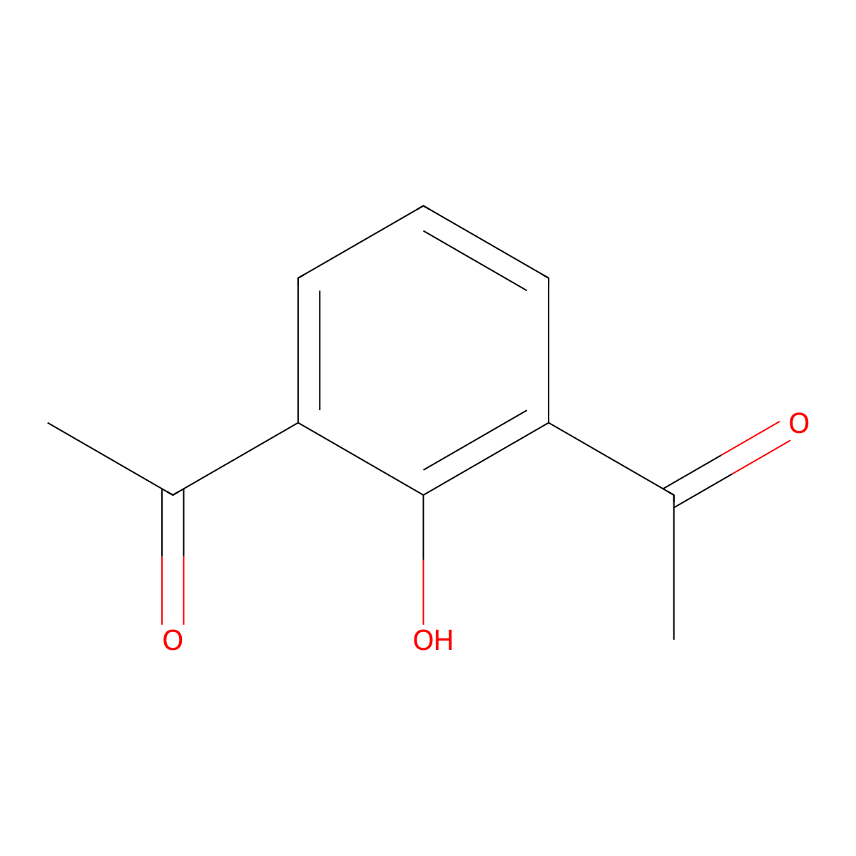 1-(3-Acetyl-2-hydroxyphenyl)ethan-1-one molecular structure, CAS 103867-89-6
