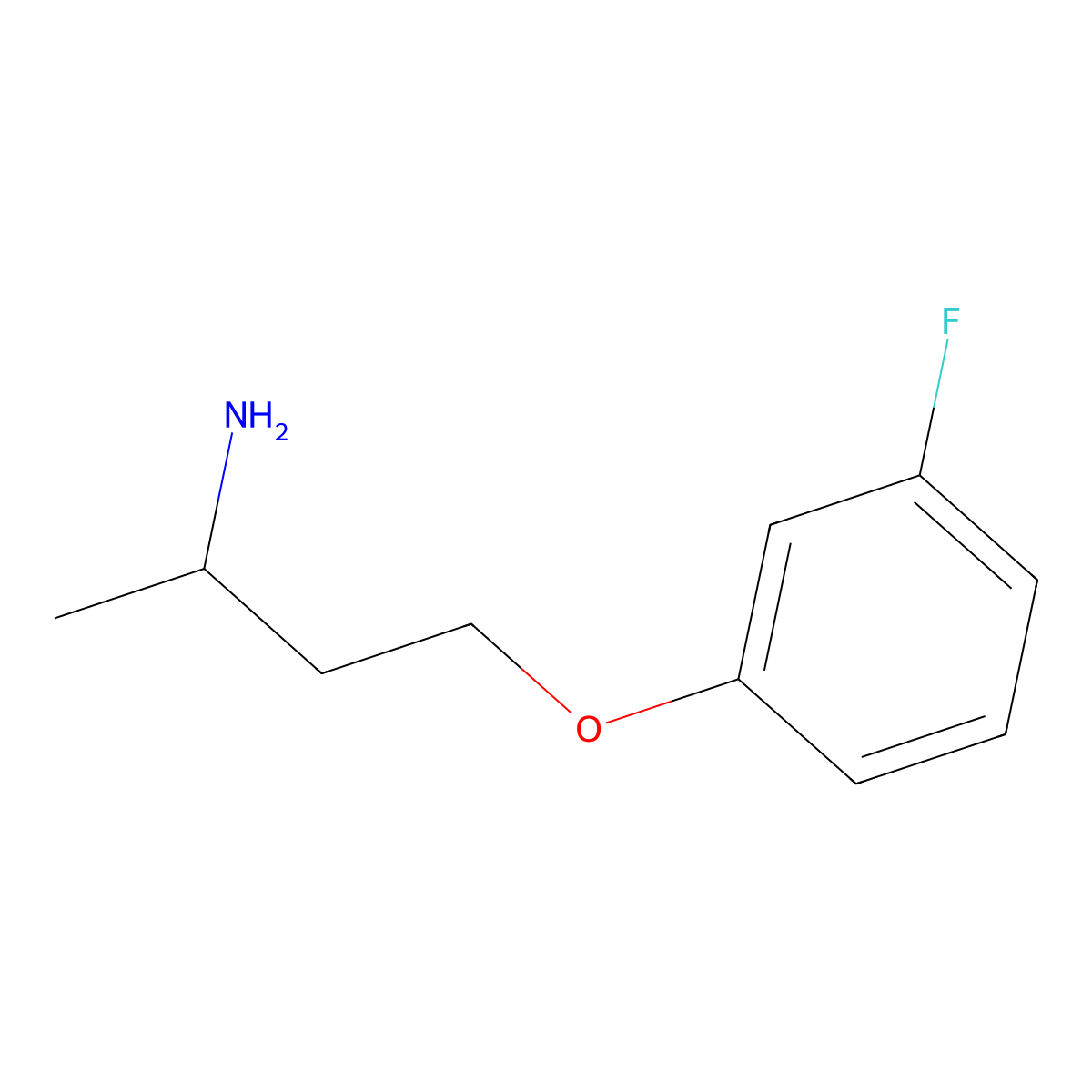 4-(3-Fluorophenoxy)butan-2-amine molecular structure, CAS 1038717-82-6