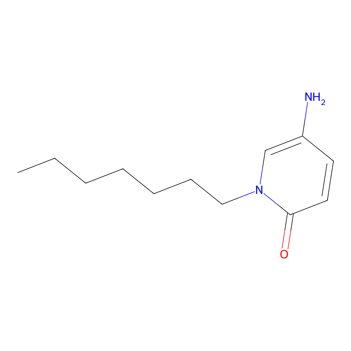 5-Amino-1-heptylpyridin-2(1h)-one molecular structure, CAS 1038733-16-2