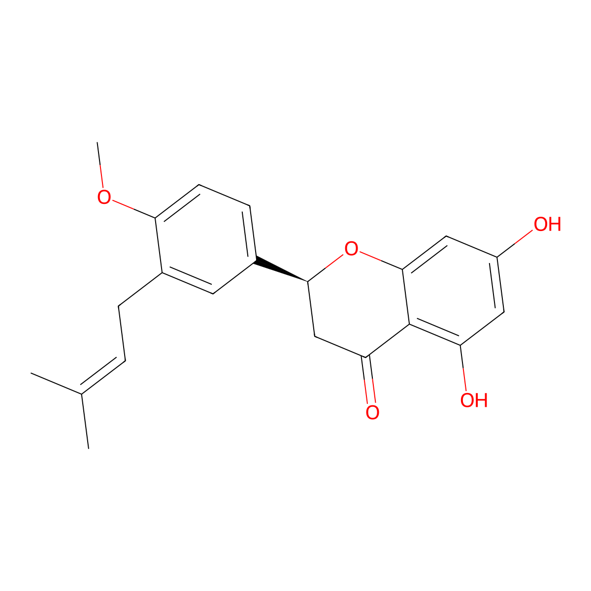 4'-O-Methyllicoflavanone molecular structure, CAS 1038753-13-7