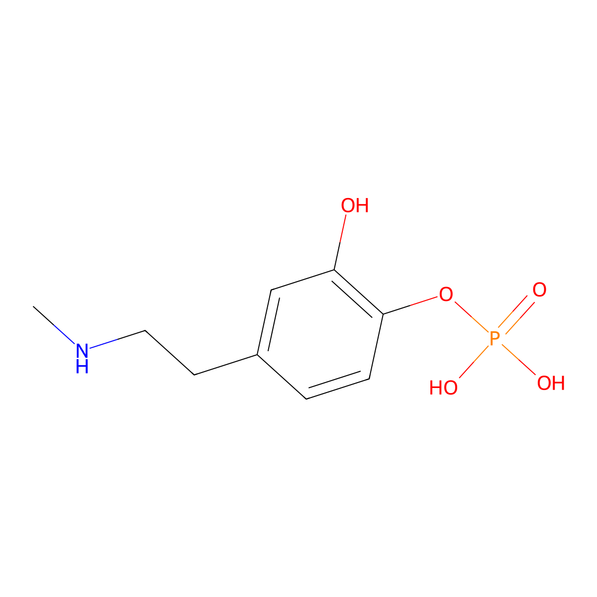 Fosopamine molecular structure, CAS 103878-96-2
