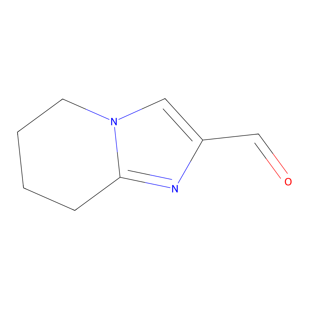 5,6,7,8-Tetrahydroimidazo[1,2-a]pyridine-2-carbaldehyde molecular structure, CAS 1038827-93-8