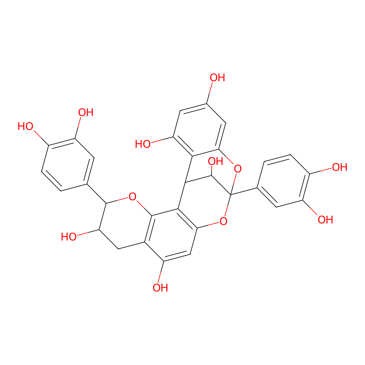 Procyanidin A1 molecular structure, CAS 103883-03-0