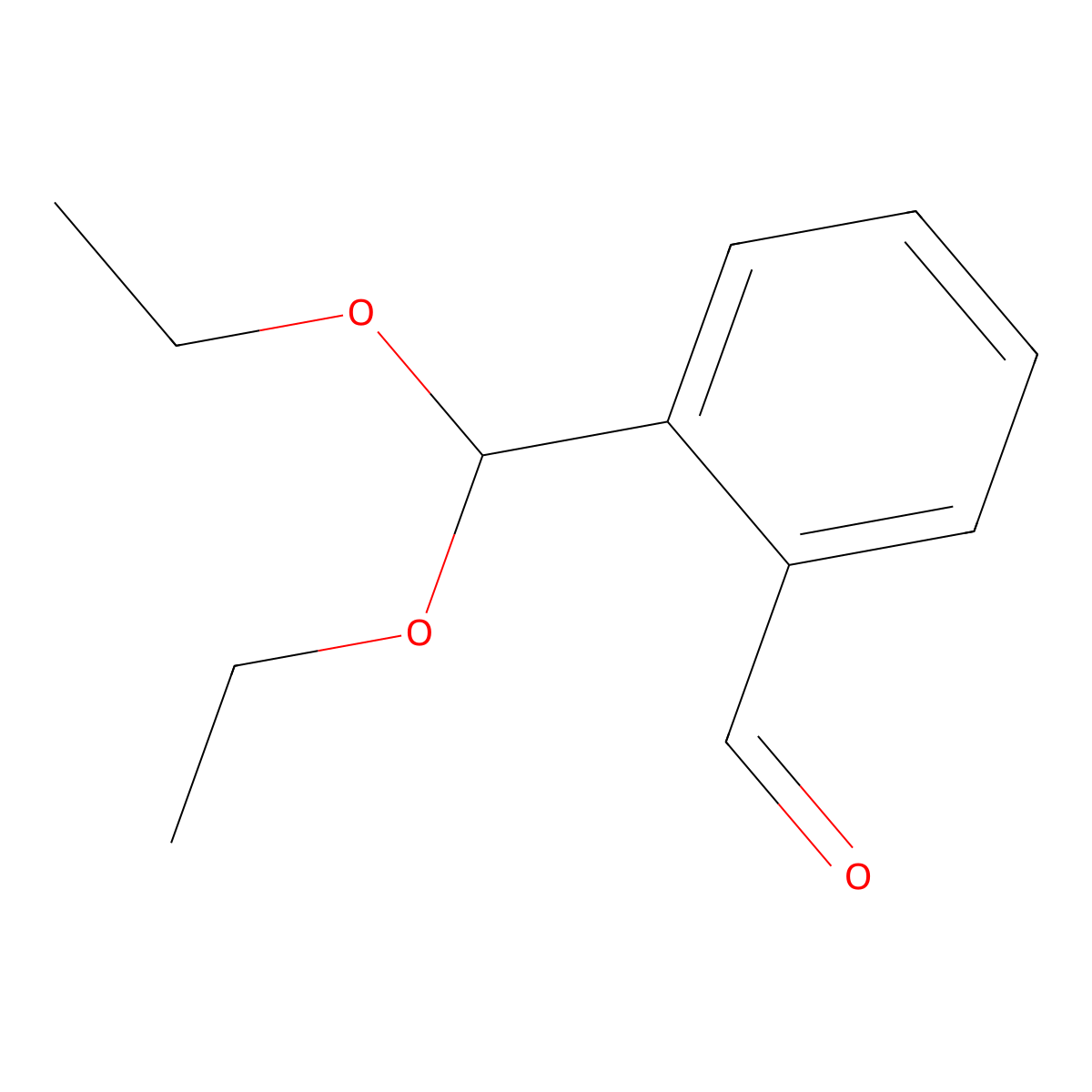 2-(Diethoxymethyl)benzaldehyde molecular structure, CAS 103890-70-6