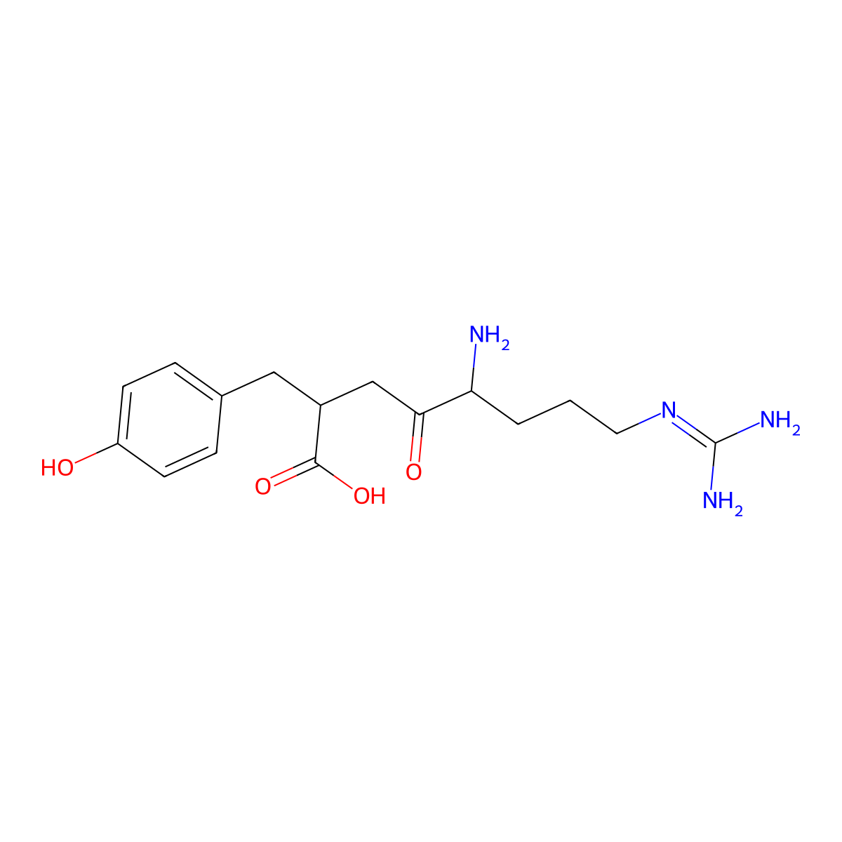 Arphamenine B molecular structure, CAS 103900-19-2