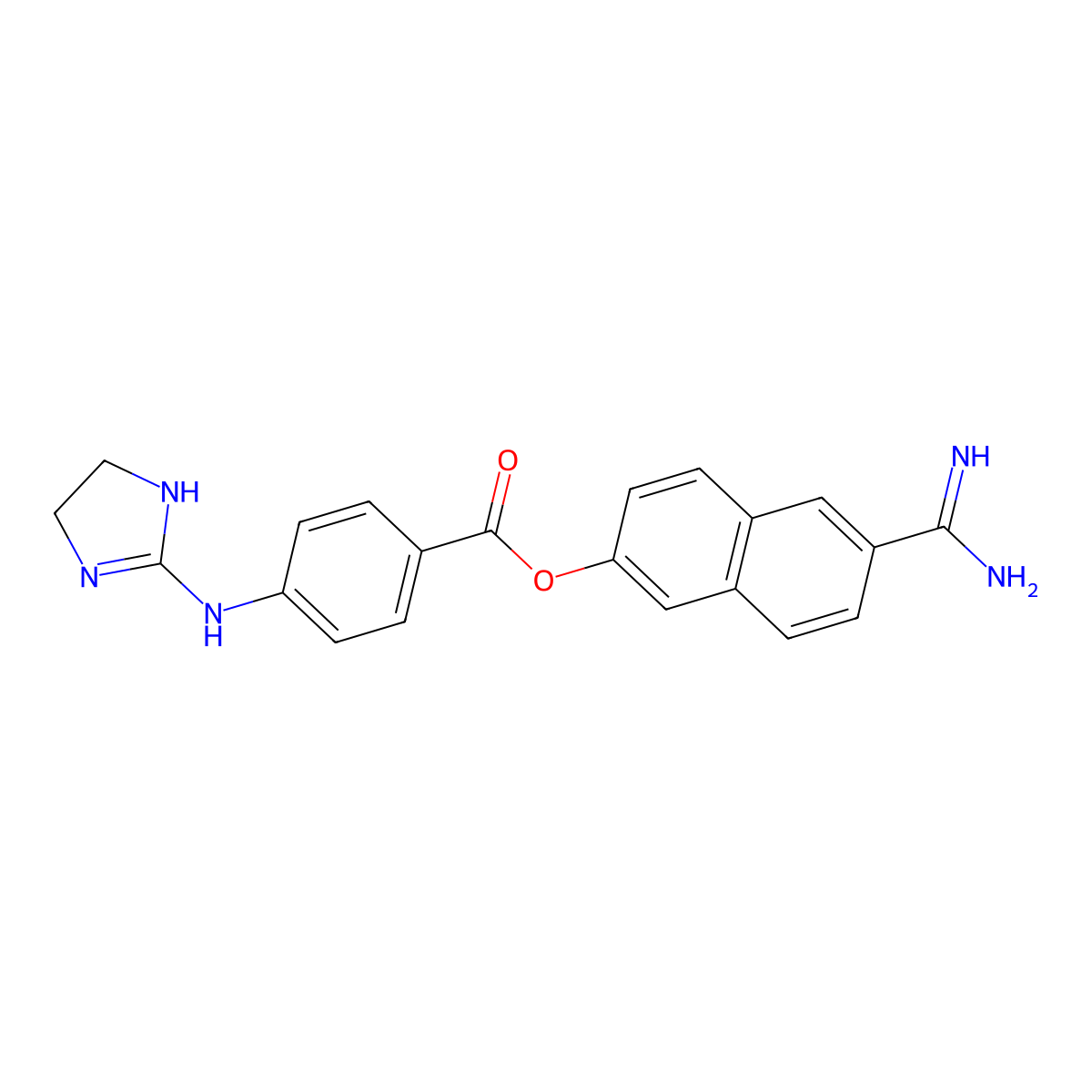 Sepimostat molecular structure, CAS 103926-64-3