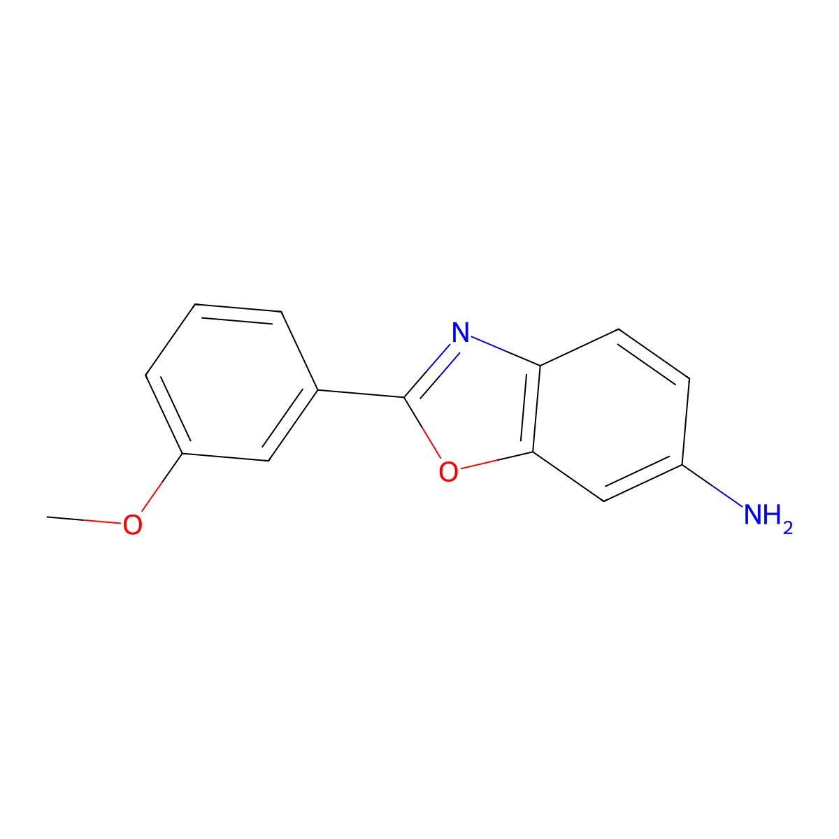 2-(3-Methoxyphenyl)-1,3-benzoxazol-6-amine molecular structure, CAS 1039335-17-5