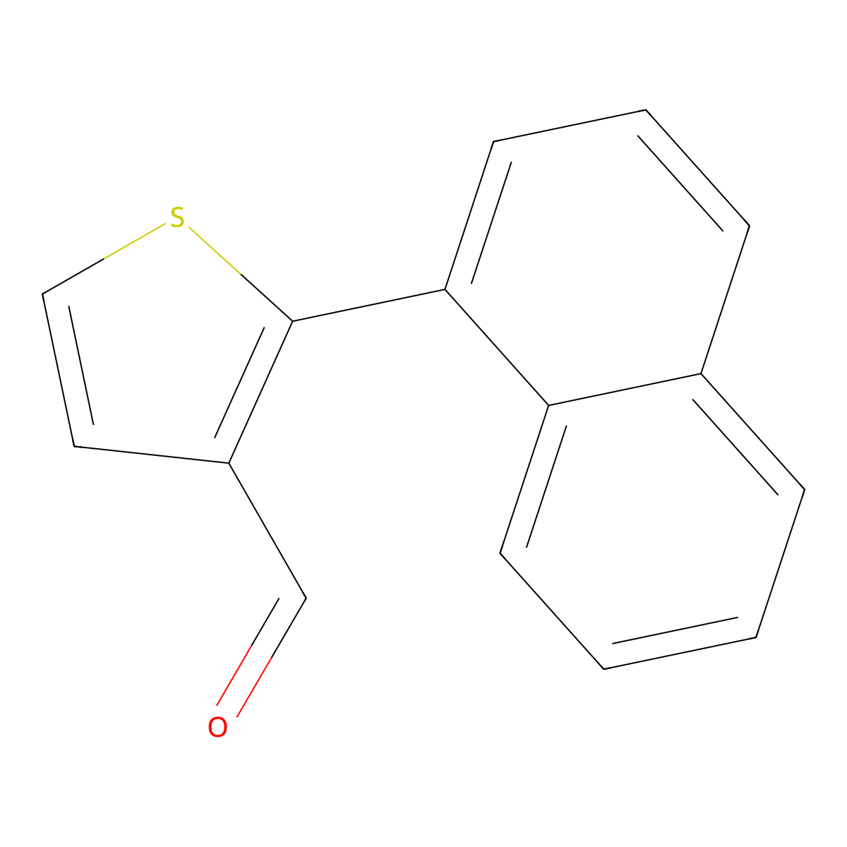 2-Naphthalenyl-3-thienylmethanone molecular structure, CAS 1039364-13-0