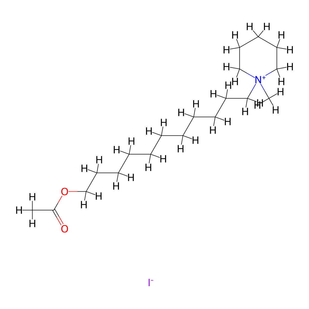 C19H38Ino2 molecular structure, CAS 1039398-53-2