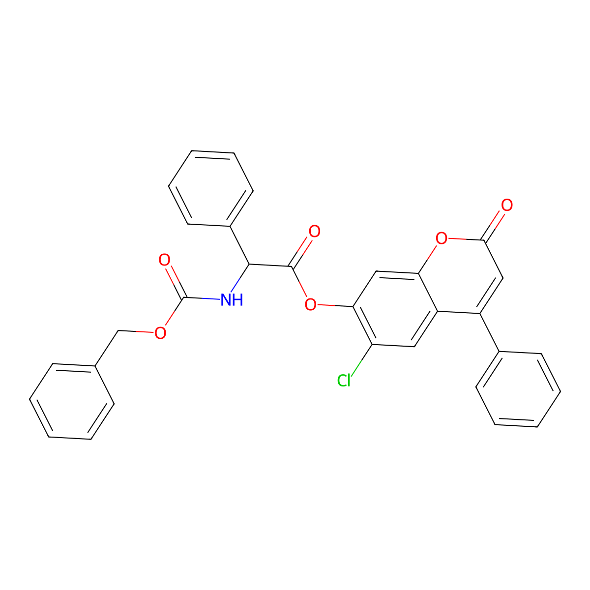 C31H22ClNO6 molecular structure, CAS 1039430-59-5
