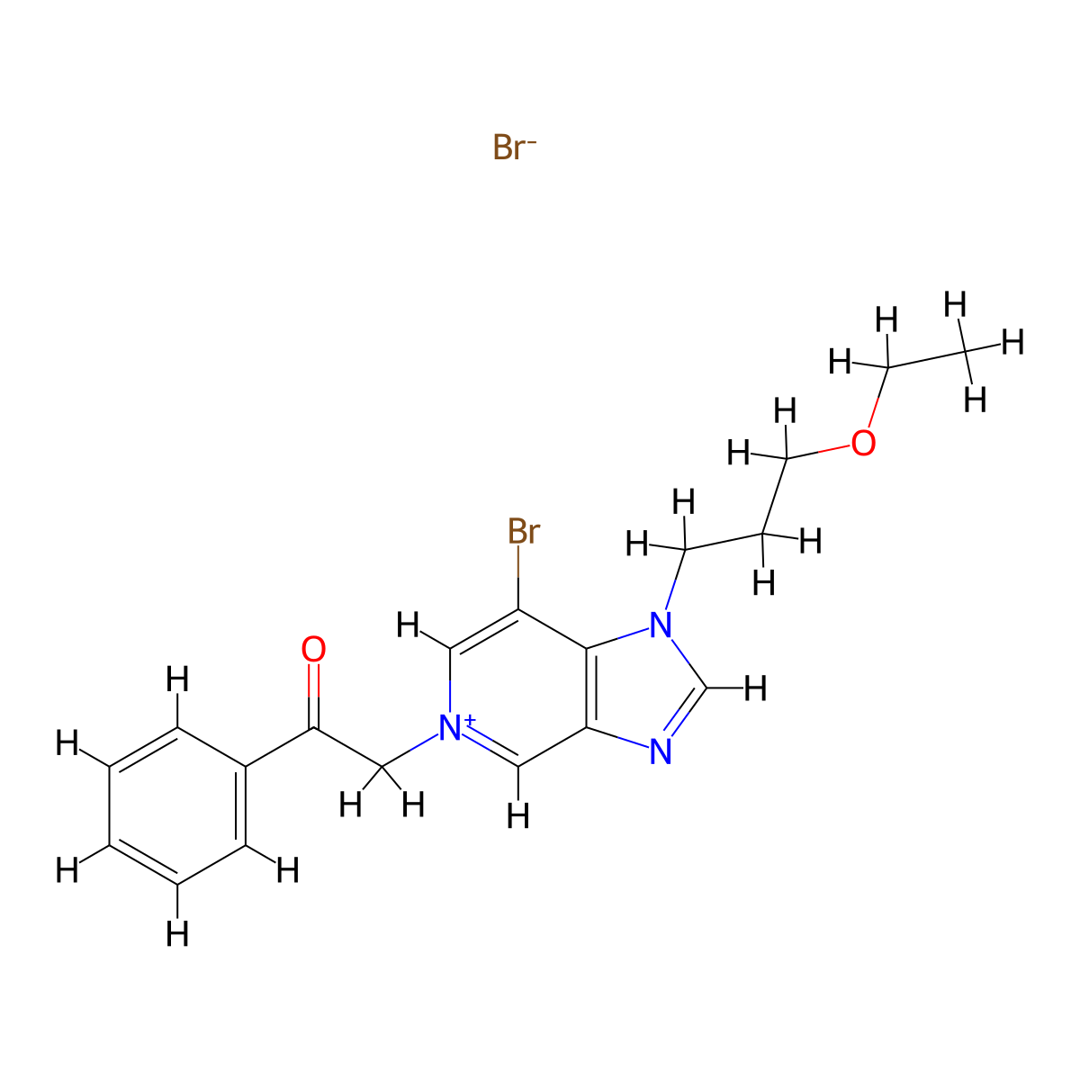 C19H21Br2N3O2 molecular structure, CAS 1039452-55-5